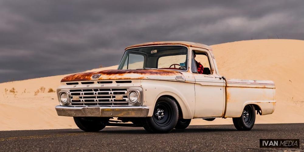 Ford F-100 U.S. Wheel Rat Rod (Series 68) Extended Sizing